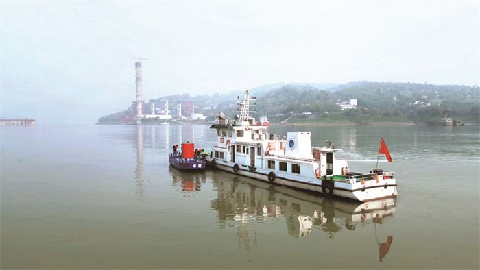三峡库区水位消落航道变窄 长江涪陵段优化调整航标配布