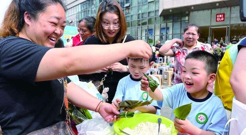 涪陵开展端午节儿童节文明实践活动