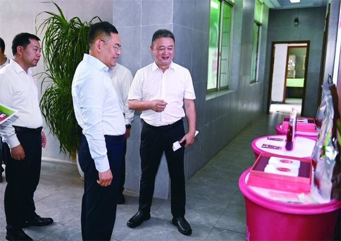 黎勇调研食品及农产品加工产业发展工作