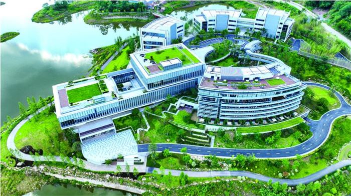 山水画卷中的科创生活新地标