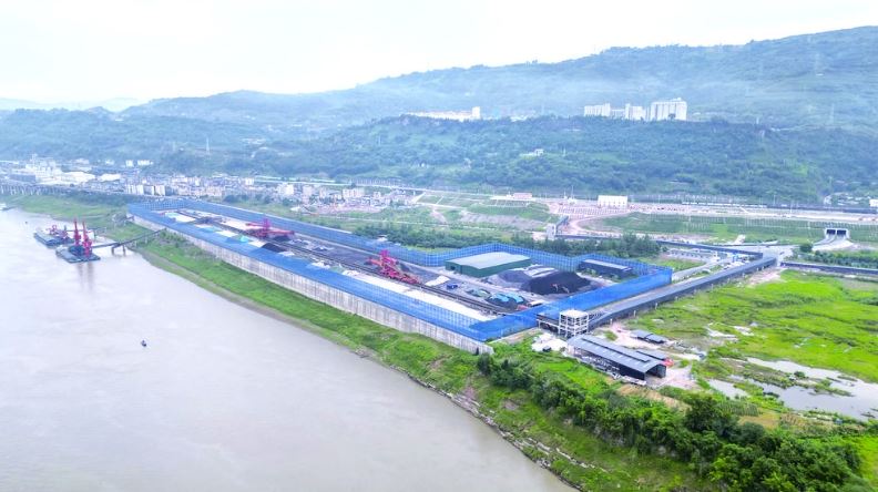 年中转595万吨! 龙头港铁水联运项目完工