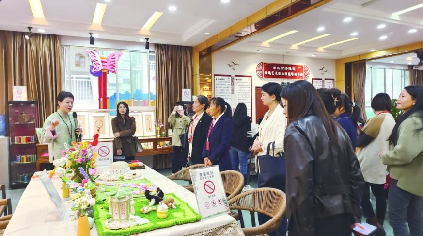 120余名女带头人涪陵取经 “结绳巧娘”编织乡村振兴梦