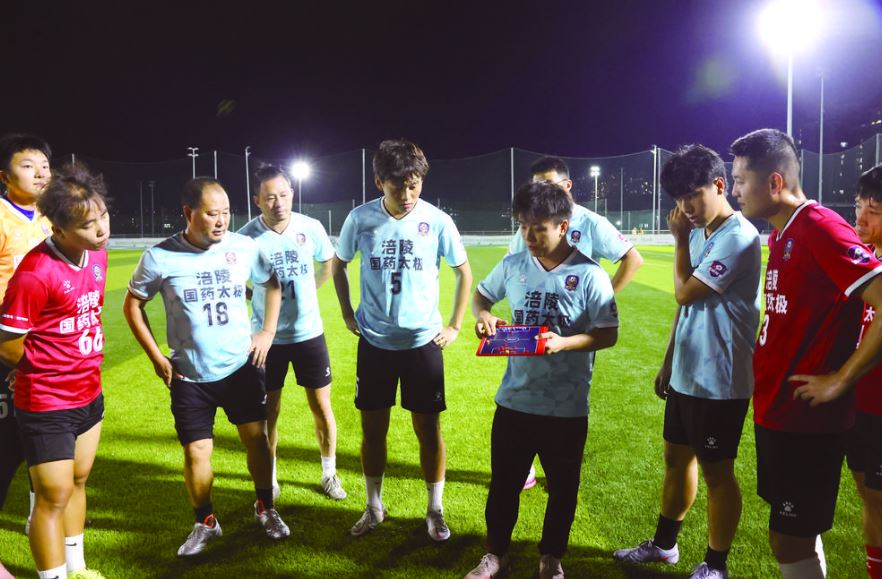 夜间加练 涪陵国药太极队全力备战