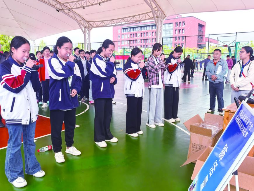 体测，你达标了吗？  涪陵区首届国家学生体质健康标准达标比赛举行