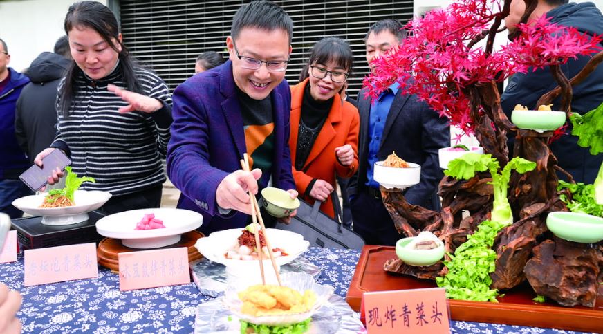 产量超1200万斤 涪陵早市青菜头鲜活上市