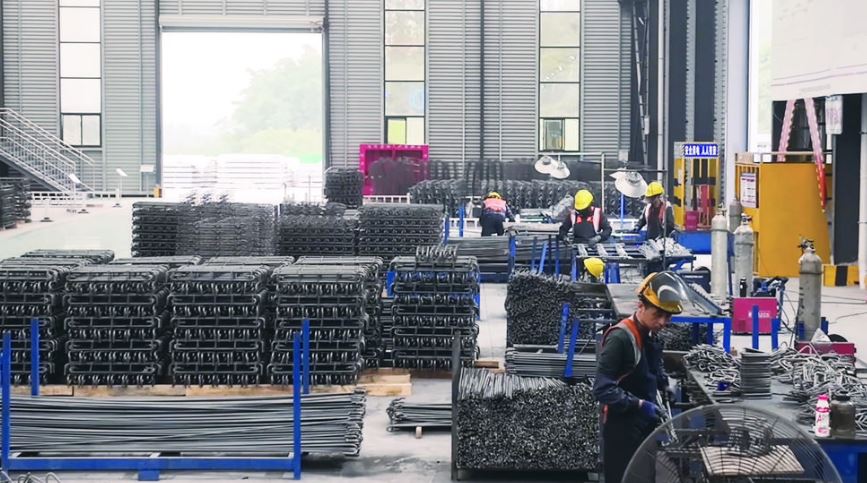 高效、精准、绿色、智能 宜涪高铁涪陵段智能化预制构件厂投用