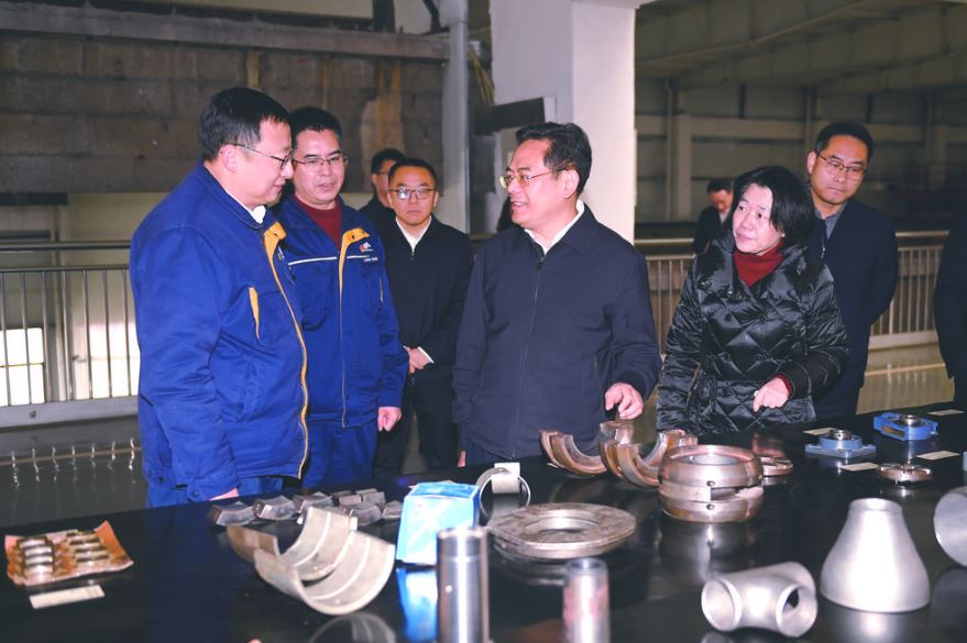 黎勇调研白涛工业园区重点企业和项目推进情况 以高质量项目支撑高质量发展 奋力实现一季度“开门红”