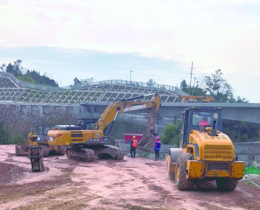 新春开工即冲刺！ G5021石渝高速涪陵北环段按下复工“快进键”